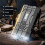 Aluminum Alloy High-Performance EDC Multi-Function Flashlight Portable Dual  4 LED Beads Power Display 3