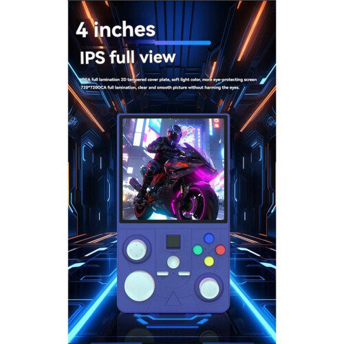 DC40V Retro Handheld Game Console 4.0inch IPS Screen Supports 30+ Emulators Open Source Linux WiFi GamePad 128G C 1