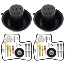 6x Kit de Reparación de émbolo de Diafragma de Carburador con Aguja para Steed Shadow VLX 400