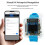 Kit para Fazer Relógio Eletrônico DIY com Tela OLED de 0,96 Polegadas, Relógio Inteligente com IA e Comando de Voz Xiaozhi, Azul Lago. 8