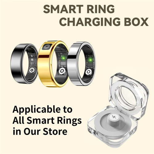 200mAh   Charging Box Without Charging Cable Transparent Self-Activation Charger Box with LED Light Display 2