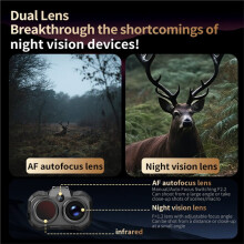 NV109 Digital Night Vision Goggles Helmet Mounted Telescope 2.7K 1080P Video Recording Binoculars for Outdoor Detection