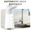 Touchless Automatic Soap Dispenser USB Rechargeable Adjustable 4-Level Sensor Pump for Kitchen Bathroom Black 4