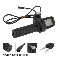 Tachimetro e Acceleratore per Cruscotto per Tuttio Soleil 01, Schermo per Bicicletta Elettrica, Indicatore Digitale, Motociclette Fuoristrada
