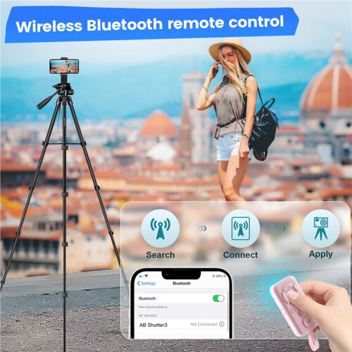 Protable  Remote Control Self-Timer Camera Stick Shutter Button Wireless Controller 2