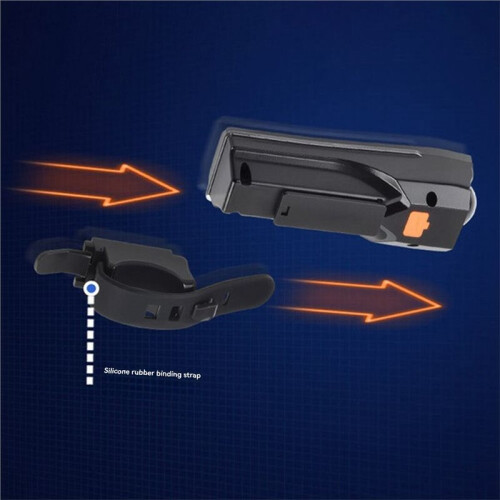 Luz Delantera para Bicicleta, Resistente Al Agua, Linterna Recargable, Sensor Automático, Accesorios para Bicicleta. 2