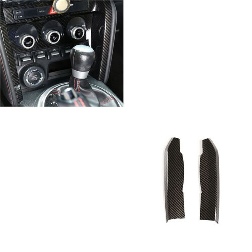 2X Car Center Console Side Decorative Strip Stickers for  86  BRZ 2012-2020 2