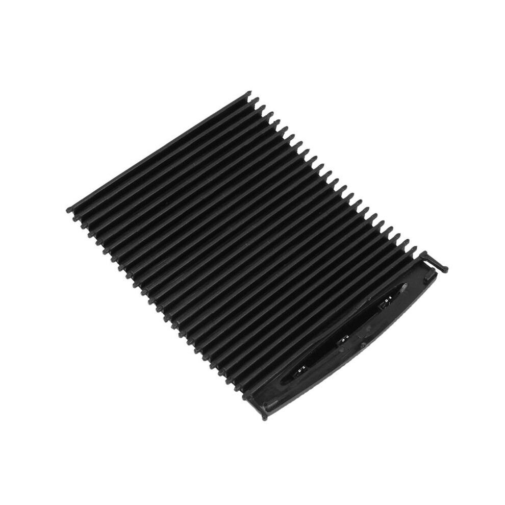 5X Car Center Console Sliding Shutters Cup Holder Roller Shutter Cover For - C-Class W203 2000-2007 6032382720638