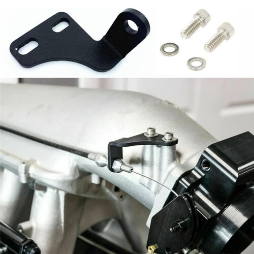 Adjustable Throttle Cable Bracket Compatible with for Holley Hi-Ram Throttle Cable Bracket Fits 36inch Throttle Cable 1