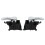 2Pair Car Interior Door Handle for  Navara D40 Ute / Pathfinder R51 05-13 7