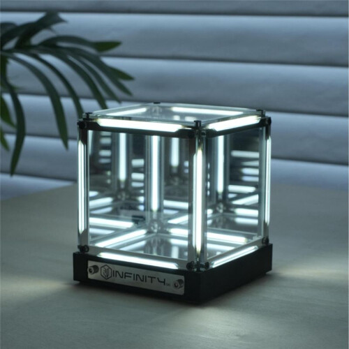Electric Game Atmosphere Lamp Four-Dimensional Space Handheld Creat Abyss Ornament for Desktop Science Consumers,B 1