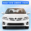 2X for  Auris  2007 - 2013 Car Interior Sun Visor with Mirror Sun Shade Left Driver Side Gray 5