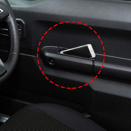 4Pcs Front Row Door Side Storage Box Handle Pocket Armrest Phone Container for  Jimny 2019 2020 Accessories 2