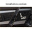 12x for   C E GL GLA CLS ML Class W212 W218 X166 Silver Chrome  Adjust Button  Cover Trim 3