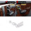 12x for   C E GL GLA CLS ML Class W212 W218 X166 Silver Chrome  Adjust Button  Cover Trim 6