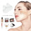 Makeup Powder Puff Set, 6pcs Soft Triangle Velour Puffs with Strap for Precise Loose Powder Application 2