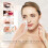 Makeup Powder Puff Set, 6pcs Soft Triangle Velour Puffs with Strap for Precise Loose Powder Application 3