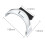 3X ABS+PC Center Console Armrest  Button Trim Cover for   C GLC Class W205 W253 2015-2020 7