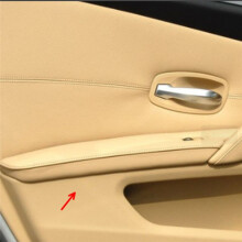 Car Left Rear Door Inner Armrest Cover Assembly Armrest Bracket 51426984605 for 5 Seies E60 E61 2006-2010