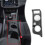 Central Water Cup Holder Panel Real Carbon Fiber for  400Z Decorative Panel Interior Modification 2