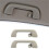 8Pcs Car Inner Roof Armrest Ceiling Pull Handle Door Safety Handle with Hook 74610-52020 for   Light Grey 2