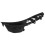 2Pcs Car Driver  Front Right Armrest Interior Door Handle Pull 1Hole for  F10 10-17 LHD Auto Interior Black 6