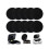 10Pcs Charcoal Filter for Compost Bucket 6.7 Inch Kitchen Activated Carbon Compost Bin Filter Replace for Countertop Bin 2