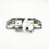 2X Car Tailgate Handle for  Hunter F70 Cargo Box Handle Rear Trunk Handle Tail Door Buckle Electroplating Handle 4