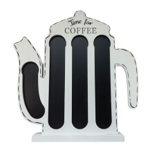Coffee Bag Storage Coffee Bag Holder Large Capacity Coffee Creamer Storage Box Wooden Coffee Bag Wooden Ornaments A