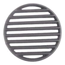 Gusseisen-Unterrost, Runder BBQ-Grillrost, Hochhitze-Holzkohleplatte, Unterrost, Grillteile, 27,9 cm