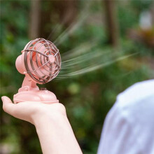 Retro Desktop Fan 400mAh USB Rechargeable Desk Outdoor Desk Fan Portable Desktop Fan,