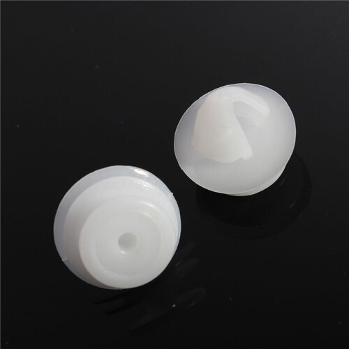 30x Car Door Panel Mounting Clips White for  206 207 1007 307 2