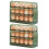 Refrigerator Egg Rack Flip Fridge Door Egg Storage Rack Tray Container Space Saving Egg Storage Box Rack Green 1