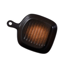 Prato de Cerâmica para Forno, Grelha, Assadeira, Assadeira, Forno de Micro-Ondas, Prato de Comida Ocidental, Amarelo