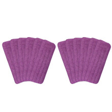 Flat Mop Heads 12 Pcs Microfibre Mop Pads 42cm x 14cm Spray Mop Refill Replacement Pads Mop Covers()
