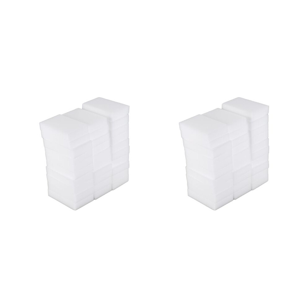 Semoic White 60X Magic Cleaning Sponge Eraser Melamine Cleaner Multifunction