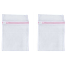 2X Laundry Intimo Net Mesh Washing Machine Bag Socks Lingerie Bra Bag 23cm per 30cm