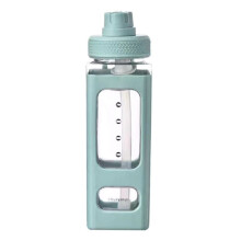 Borraccia D'Acqua Kawaii con Cannuccia Adesivo 3D Simpatico Orsetto Tazza In Plastica con Beccuccio Quadrato In Plastica Gratuita Bicchieri Portatili