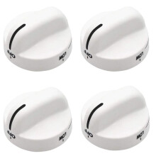 4X WP8273104 Ersatz-Bedienknopf Kompatibel mit Herd/Herd 8273104 PS393679 8273112 WP8273104VP 8273284
