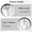 Handheld Portable High Wind Long-Lasting Desktop Silent Small Fan 3-Speed Charging Fan with Display 5