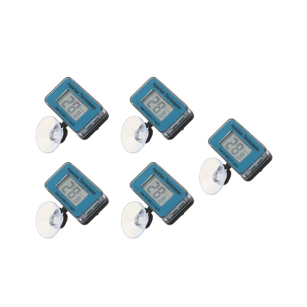 5X Aquarium/Fish Tank Water Submersible Waterproof Digital LCD Thermometer