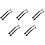 Coffee Machine Brush Cleaner Nylon Espresso Machine Brush Coffee Cleaning Tool with Spoon(10 Pack) 1
