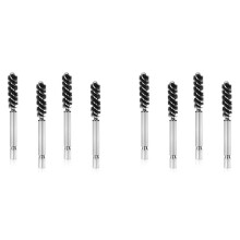 Clubs Hosel Brush Club Brush Wire Brush Cleaning Tool Electric Drill Wire Brush for Iron and Wood,8Pcs