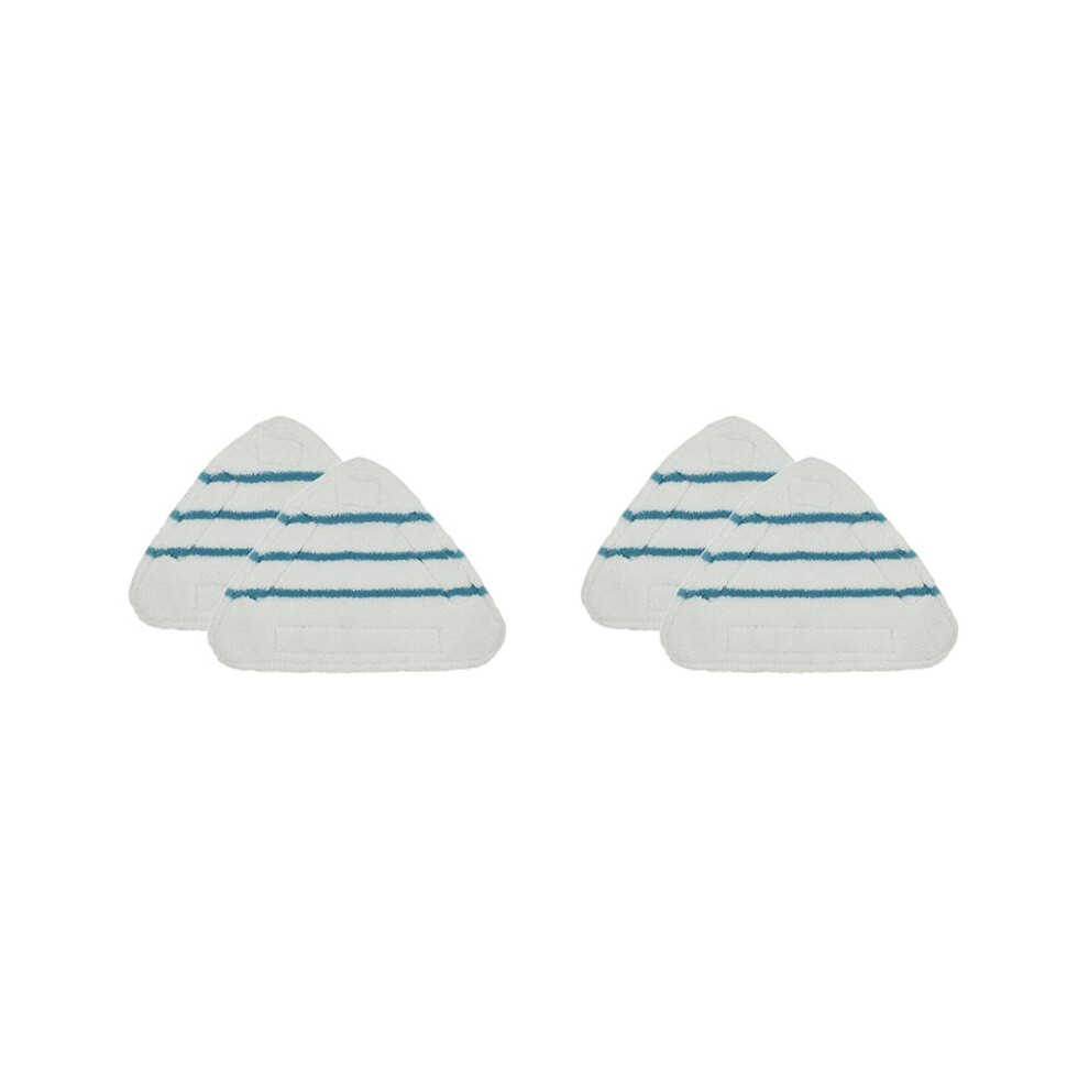 4Pcs Steam Mop Replacement Pads Triangle Washable Cloth Microfiber Steam Mop Pads Mop Pad Steam Mop Replacement 4712044123664