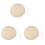 3X Face Natural Konjac Cleaning Sponge - White 1