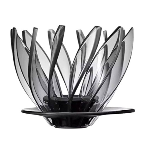 VDSU-02-B&W Dripper SUIREN 02 1-4 Cups Coffee Hand Drip Black Transparent