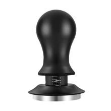 58-Mm-Kaffeestampfer, Einstellbare Tiefe mit Skala, Espressofedern, Kalibrierter Tamping-Kaffeeverteiler