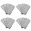 20PCS Microfiber Mop Pads House Kitchen Floor Cleaning Flat Mop Cloth Home Bathroom Replacement Mops S 1
