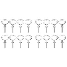 16 Pieces Bottle Opener Kit Metal Bottle Opener DIY Beer Bottle Opener Blank Bottle Opener