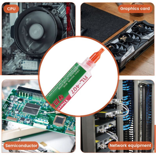 RELIFE RL-407 Thermal Silica CPU Cooling Paste CPU Electronic Components Cooling General Thermal Silicone Silicone Paste